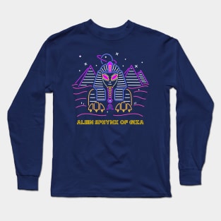 Alien sphynx Long Sleeve T-Shirt